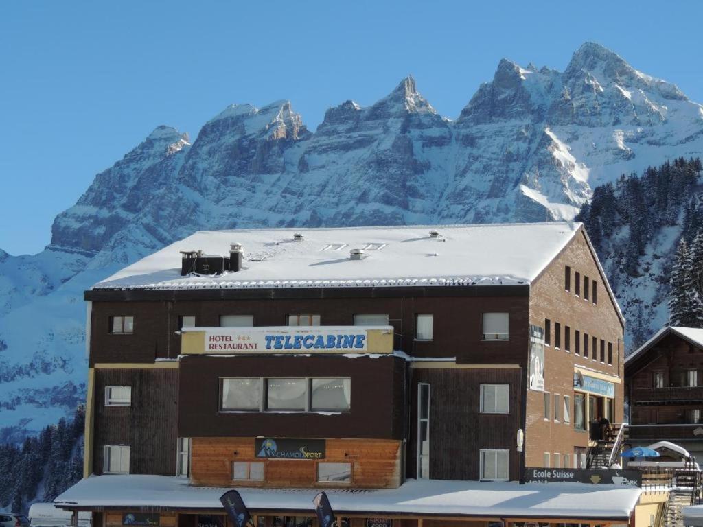 The Telecabine Les Crosets Buitenkant foto